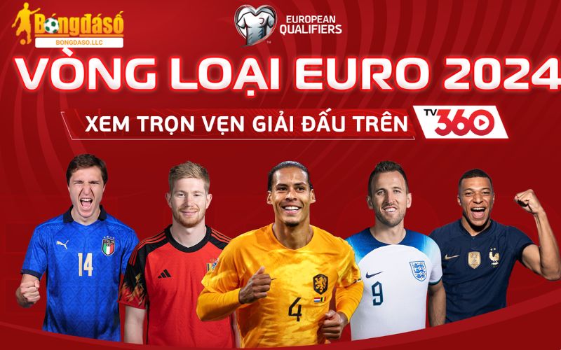 Euro 2024 được TTTT qua TV360 và HTV 