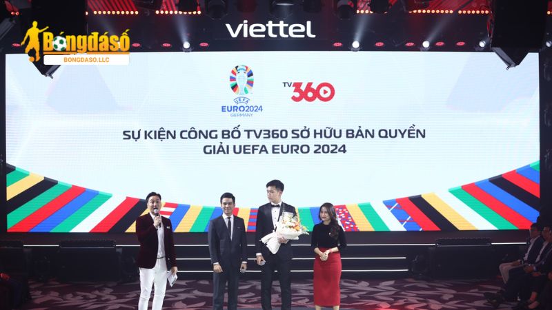 TV360 độc quyền toàn bộ quyền khai thác phát sóng và truyền thông cho EURO 2024 tại Việt Nam