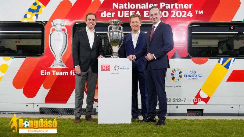 Lễ công bố Deutsche Bahn là nhà tài trợ chính thức cho Euro 2024