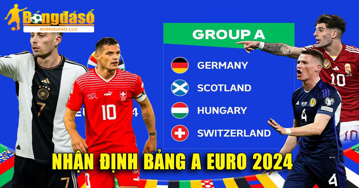 nhận định bảng A Euro 2024