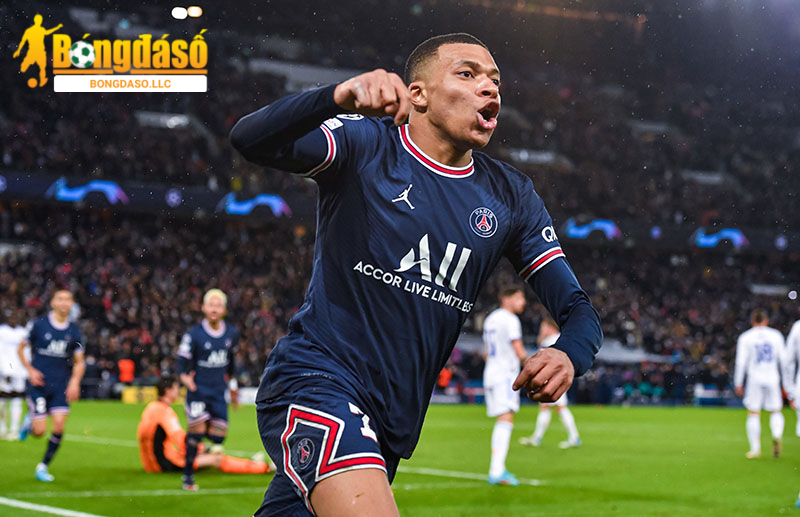 Chân sút Kylian Mbappe